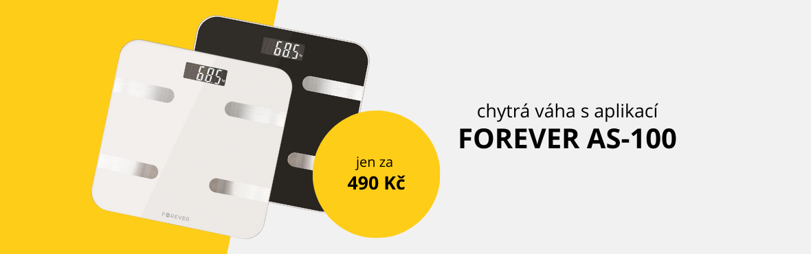 Chytrá váha Forever (AS-100) s aplikací za nejnižší cenu