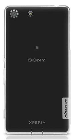 Pouzdro Nillkin Nature TPU Sony Xperia M4 čiré
