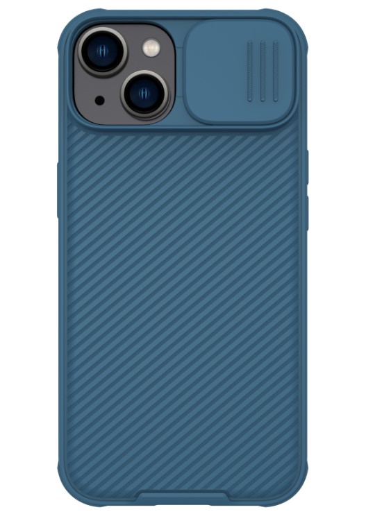 Pouzdro Nillkin CamShield Pro Magnetic pro iPhone 13/14 modré