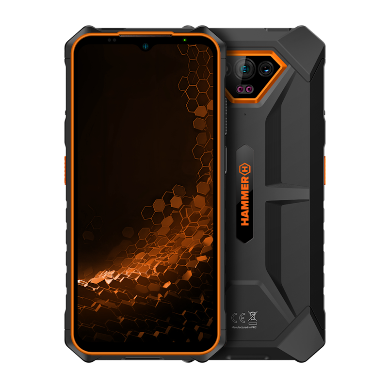 myPhone Hammer Iron V 6GB/64GB DS Black Orange