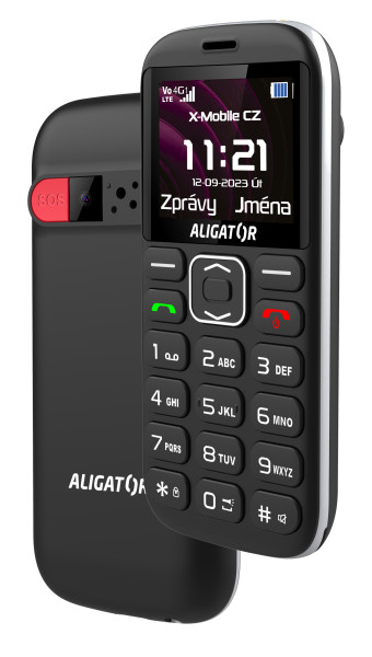 Aligator A720 4G Senior Black