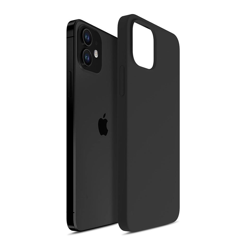 Pouzdro 3mk Silicon Case pro Apple iPhone 12 Mini černé