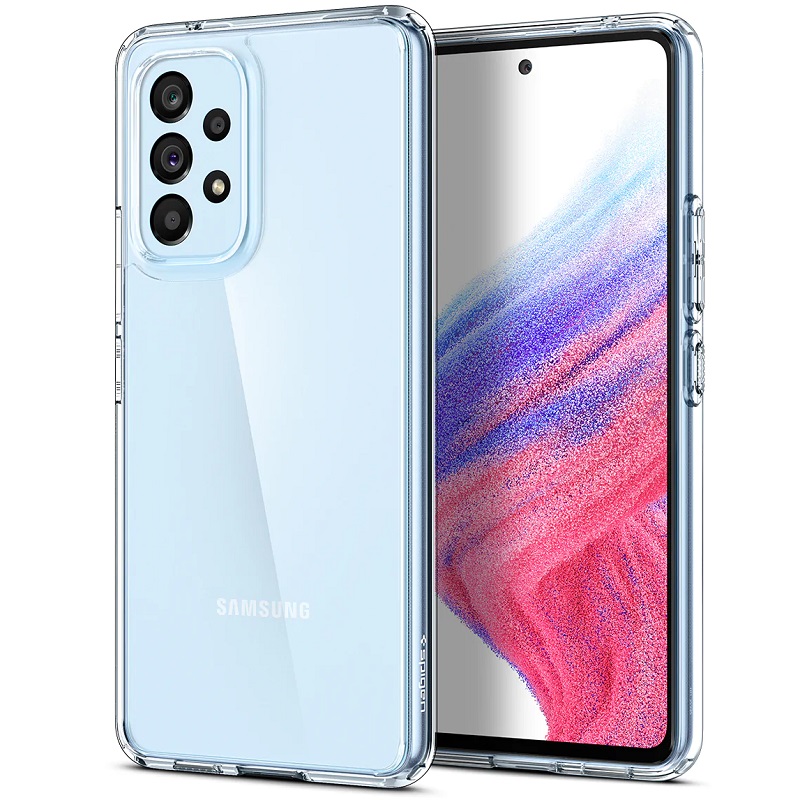 Pouzdro Spigen (ACS04259) Ultra Hybrid pro Samsung Galaxy A53 čiré