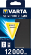 Powerbanka Varta Dual Type C SLIM 12.000 mAh Grey