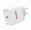 Swissten rychlonabíječka (Power delivery) pro Apple iPhone s USB-C 18W bílý