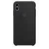 Pouzdro Apple Silicone Case pro Apple iPhone Xs MAX - MRWE2ZM/A Black