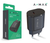 Nabíječka A-MAX PD 20W USB-C černá