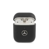 Mercedes Kožené Pouzdro pro AirPods 1/2 Black