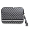 DKNY PU Leather Checkered Pattern and Stripe Obal na Notebook 15/16