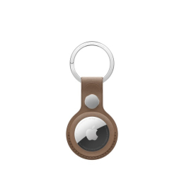 AirTag FineWoven Key Ring - Taupe