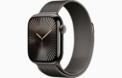 Apple Watch S10 Cell/46mm/Slate Grey/Elegant Band/Slate/-M/L