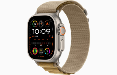 Apple Watch Ultra 2/49mm/Natural/Sport Band/Tan Alpine/Small