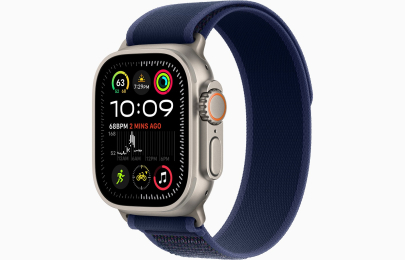 Apple Watch Ultra 2/49mm/Natural/Sport Band/Blue Trail/-M/L