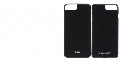 Pouzdro BMW Carbon Inspiration Zadní iPhone 7 černé