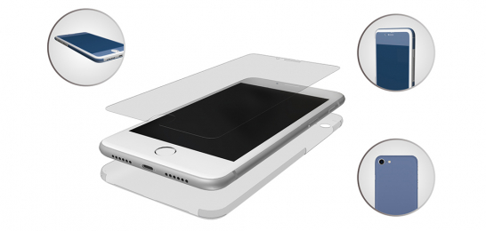 3mk FlexibleGlass 3D Matte-Coat pro Apple iPhone 7 