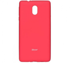 Pouzdro Roar Colorful Jelly pro Nokia 3 tmavě růžové