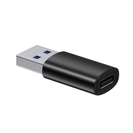 Redukce Baseus (ZJJQ000103) Mini OTG USB-A (samice) na USB-C (samec) černá