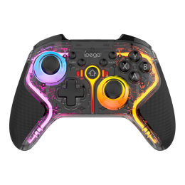 Herní ovladač iPega 9666T RGB pro iOS/PS3/PS4/PC/Switch černý