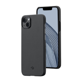 Pouzdro Pitaka (KI1401MA) MagEZ 3 600D pro iPhone 14 Plus Black Grey