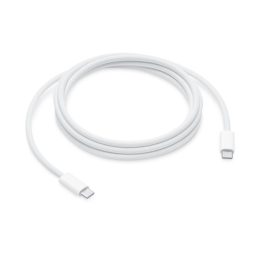 Datový kabel Apple (MYQT3ZM/A) 2m 240W pletený USB-C bílý