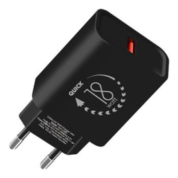 OBAL:ME Cestovní Nabíječka USB-A 18W Black