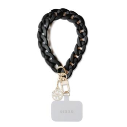 Guess Univerzální Popruh na Ruku 4G Charm Black