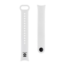 Tactical 847 Silikonový Řemínek pro Xiaomi Smart Band 8 White