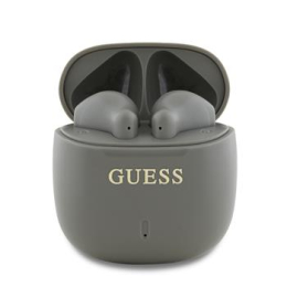 Guess Printed Classic Logo TWS Bezdrátová Sluchátka Taupe