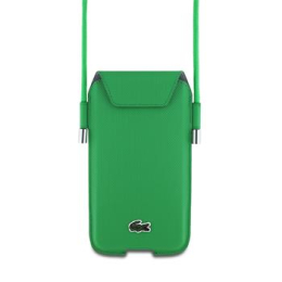 Lacoste PVC Iconic Petit Pique Kapsa na Telefon XL Green