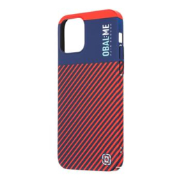 OBAL:ME Flossy Stripes Kryt pro Apple iPhone 12/12 Pro Blue/Red