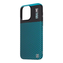 OBAL:ME Flossy Stripes Kryt pro Apple iPhone 15 Pro Max Black/Teal