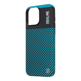 OBAL:ME Flossy Stripes Kryt pro Apple iPhone 16 Pro Max Black/Teal